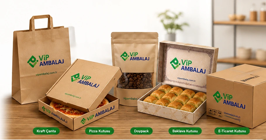 VIP Ambalaj ürünleri